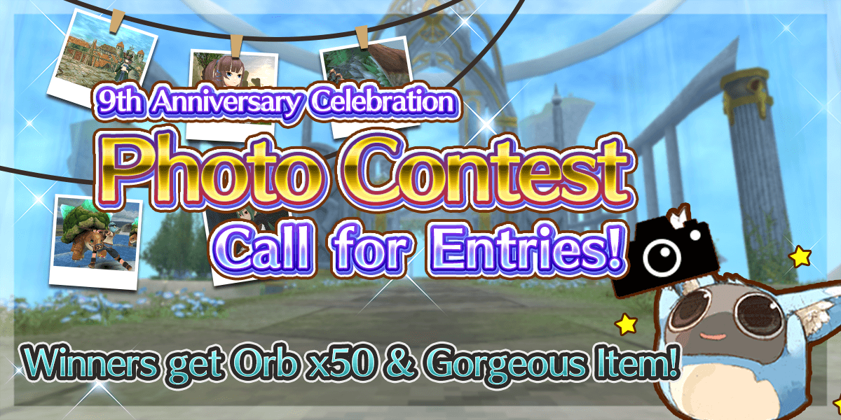 Toram's 9th Anniversary Photo Contest: Call for Entries! Create, Snap, and Post!