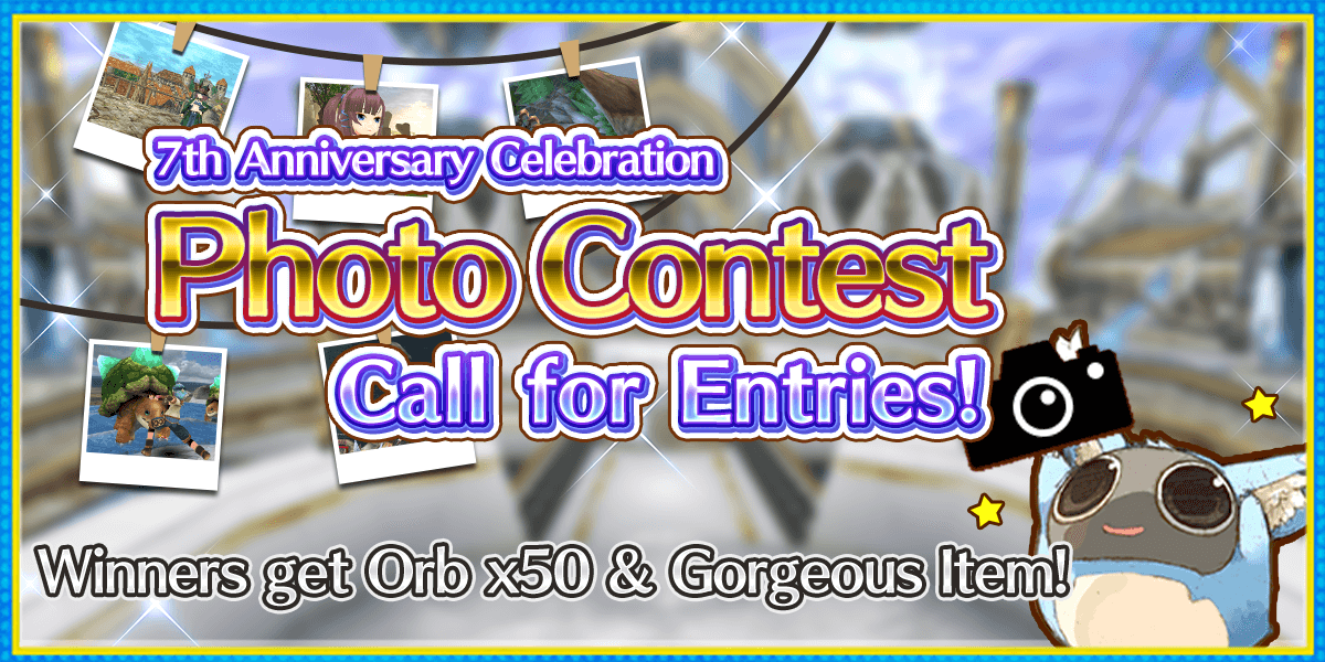 Toram's 7th Anniversary Photo Contest: Call for Entries! Create, Snap, and Post!