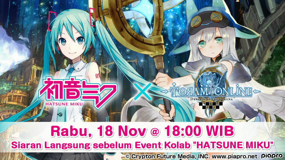 『初音ミク』コラボイベント直前「トーラムオンライン」公式生放送 [Toram Online] #999 - YouTube
