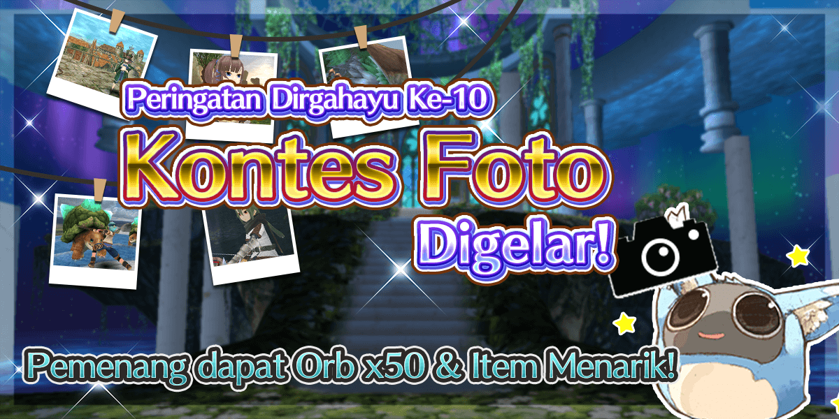 Kontes Foto Peringatan Dirgahayu Ke-10 Toram Digelar! Ayo Ciptakan, Potret, dan Bagikan!