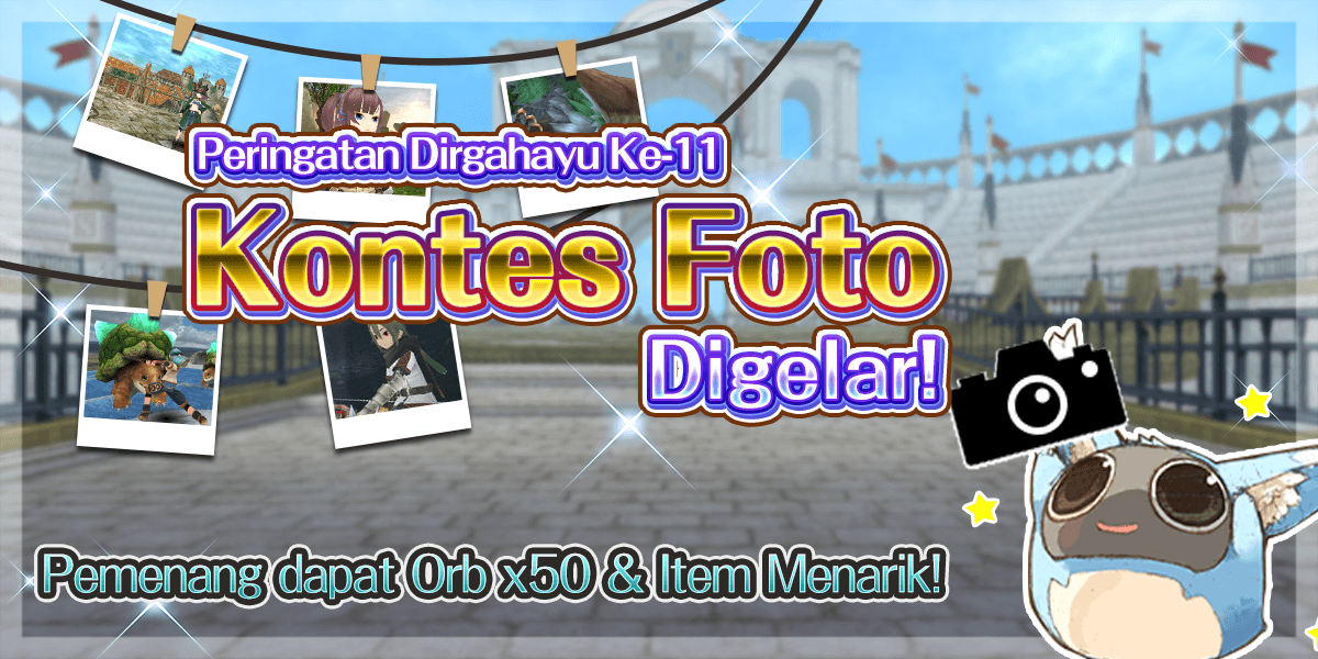 Kontes Foto Peringatan Dirgahayu ke-11 Toram Digelar! Ayo Ciptakan, Potret, dan Bagikan!